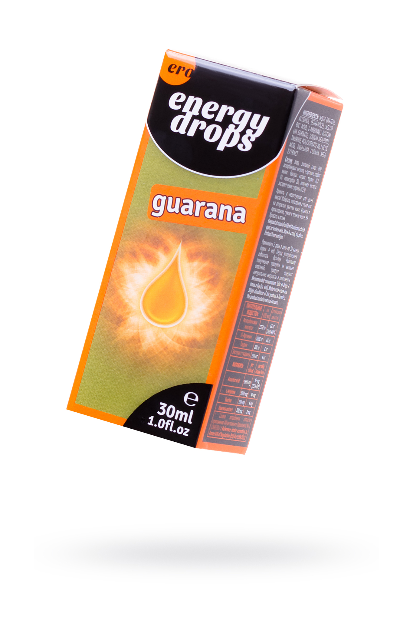 Капли для мужчин и женщин Energy Drops Guarana (m+w) 30 мл. фото
