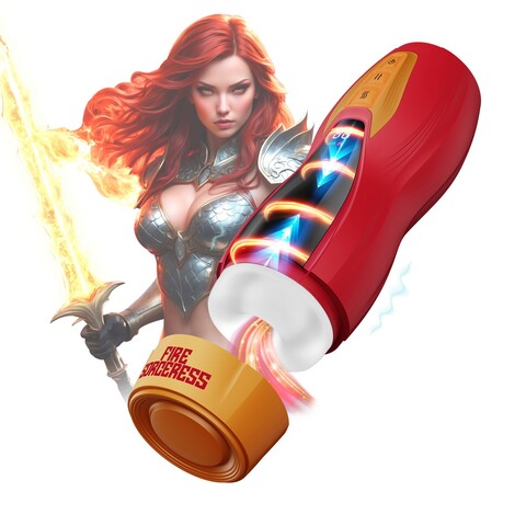 Интерактивный мастурбатор Masturs Fire Sorceress Solara. Нагрев, вибрация, движение.