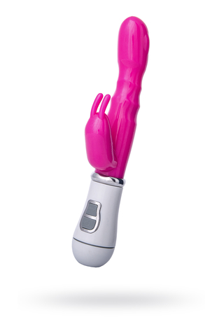 Вибратор с клиторальным стимулятором TOYFA A-Toys  , TPE, Розовый, 20 см