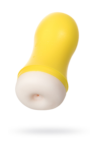Мастурбатор TOYFA A-Toys, анус, желтый/телесный, 14 см