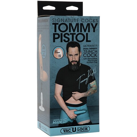 Фаллоимитатор реалистик Tommy Pistol 7.5 ULTRASKYN™ со съемной присоской