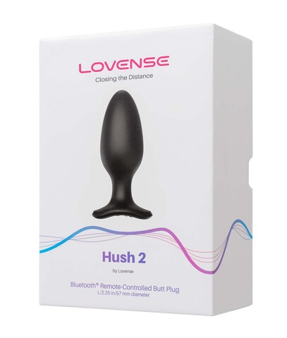 Анальная пробка LOVENSE Hush 2 (L) 5,7 см