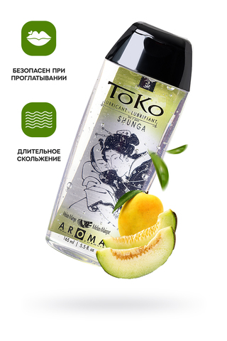 Лубрикант Shunga Toko Aroma на водной основе, дыня и манго, 165 мл