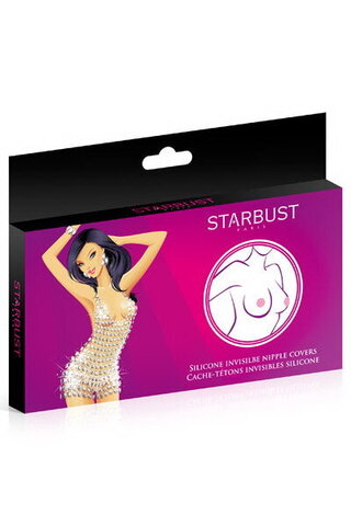 STARBUST NIPPLE COVERS SILICONE телесные наклейки на соски