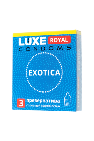 Презервативы LUXE ROYAL Exotica 3шт, 18 см