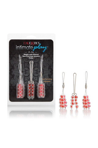 Intimate Play™ Nipple and Clitoral Non-Piercing Body Jewelry™ - Ruby