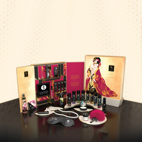 Юбилейный адвент-календарь Shunga Calendar of Desires с вибростимулятором