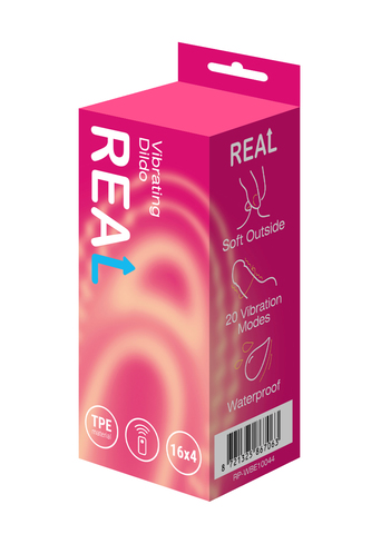 Реалистичный фаллоимитатор с функцией вибрации с дистанционным управлением