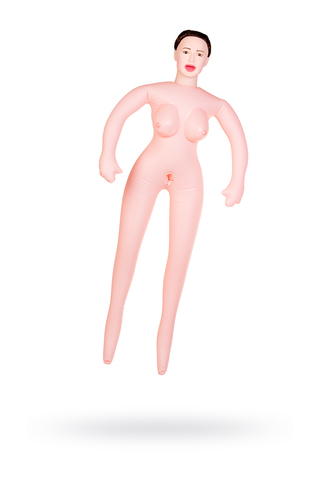 Кукла надувная Dolls-X by TOY Gabriella с реалистичной головой, брюнетка, с тремя отверстиями