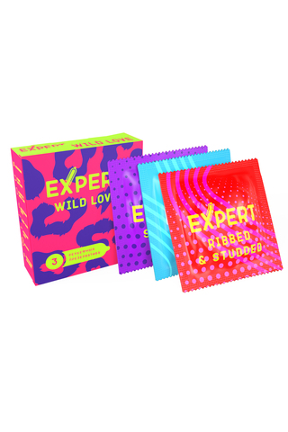 Презервативы EXPERT Wild Love, микс ,3шт