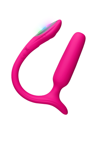 Анальный вибратор с клиторальной стимуляцией LOVENSE Lush Anal