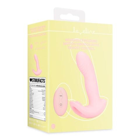 Вибромассажер Wearable Fingering Motion с пультом управления(розовый)