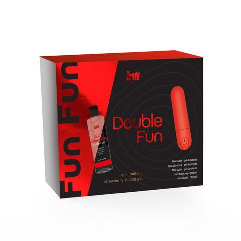 Набор Double Fun вибратор+гель