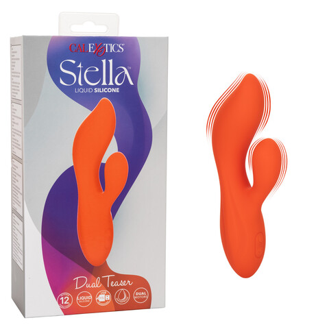 Вибратор Stella Liquid Silicone Dual Teaser