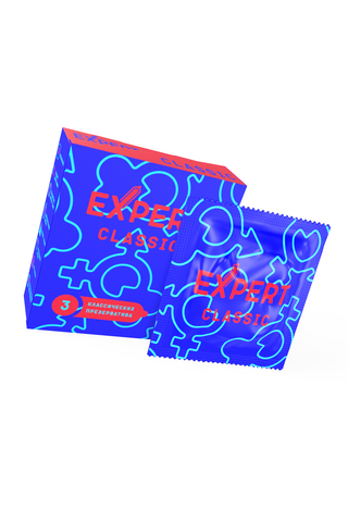 Презервативы EXPERT Classic, классические, 3 шт.