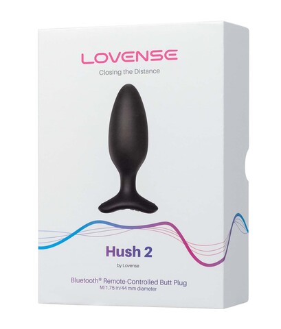 Анальная пробка LOVENSE Hush 2 (M) 4,5 см