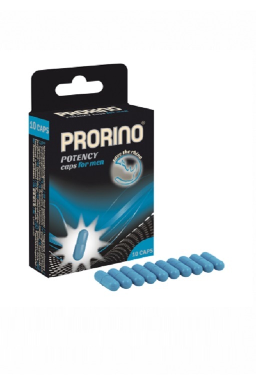 Биологически активная добавка к пище Ero black line PRORINO Potency Caps for men 10 капсул фото