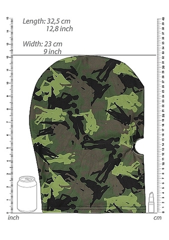Маска-шлем (депривационная маска) Army Theme