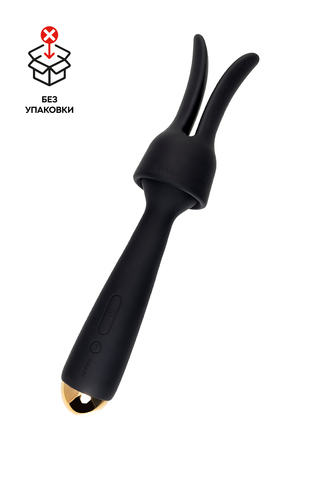Вибратор с насадкой Svakom Emma NEO, черный (в пакете)