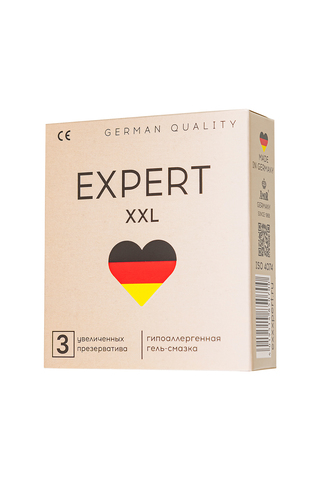 Презервативы EXPERT XXL Germany 3 шт. (увеличенного размера)