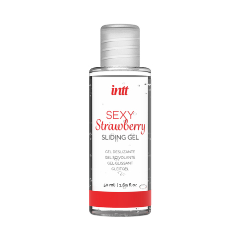 Набор Brazilian Panty Sliding Gel Strawberry + повязка (красная)