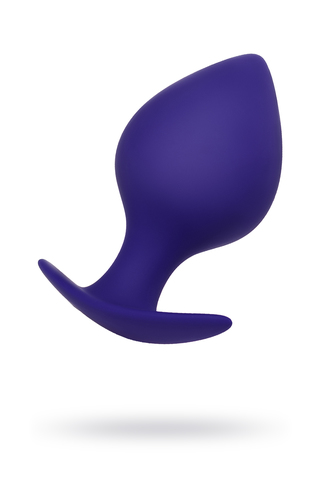 Анальная втулка ToDo by Toyfa Glob, силикон, фиолетовый, 10 см, Ø 4,5 см