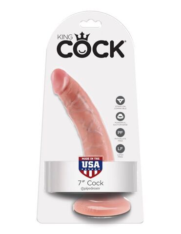 Фаллоимитатор на присоске King Cock 7